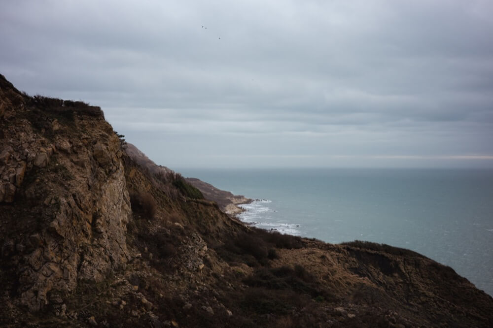 The star of the show: the beloved Dorset coastline.